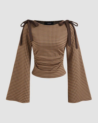 Arivette™ Gingham Belle Top