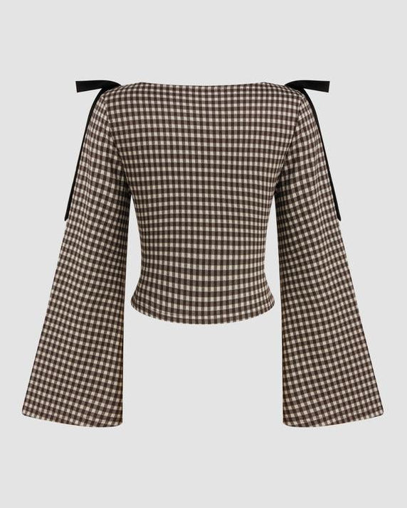 Arivette™ Gingham Belle Top