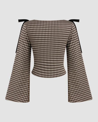 Arivette™ Gingham Belle Top