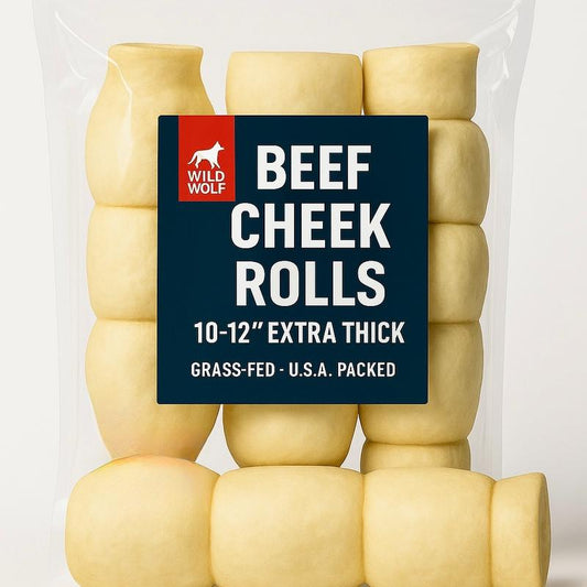 GrazeBite™ 100% Grass-Fed Cheek Rolls
